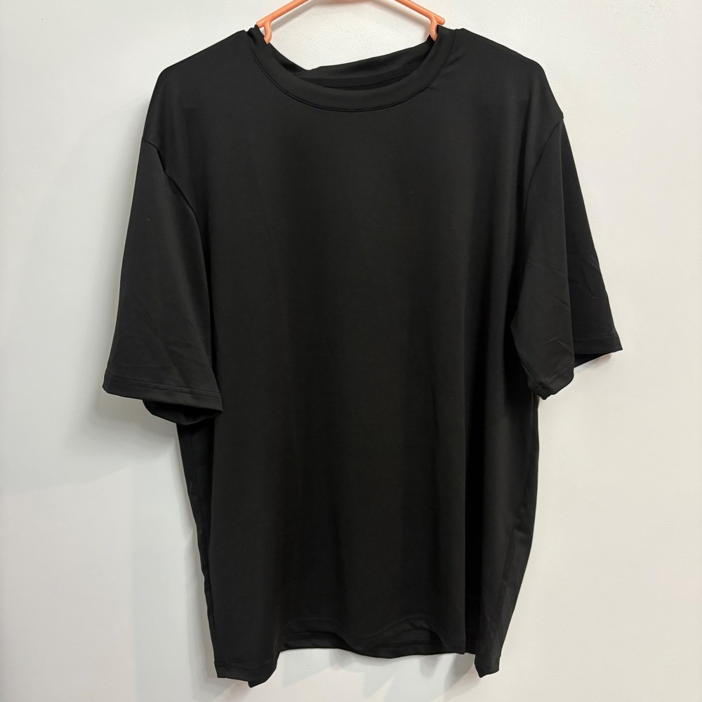 Laviva Sports Mens Black‎ Performance T-Shirt Size Medium 100% Polyester RN11729
